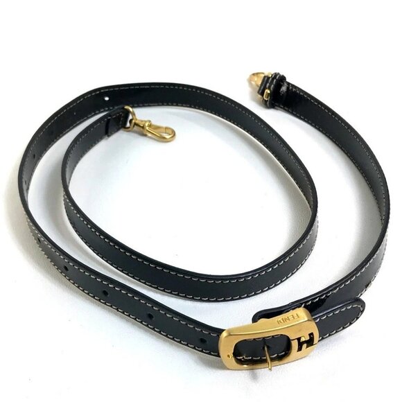 FENDI Enamel Crossbody Shoulder chameleon 2WAY Shoulder Bag Hand Bag - Picture 14 of 16